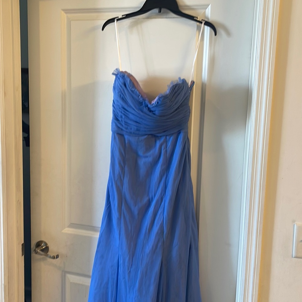 Vera Wang blue dress